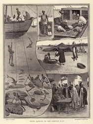 Perlenfischen im Persischen Golf